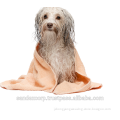Velour microfiber pet towel